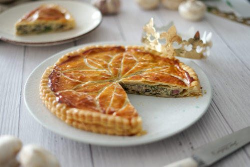 Recette Galette Rois Salee Champignons 6