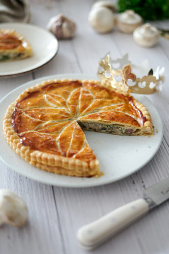 Recette Galette Rois Salee Champignons 9