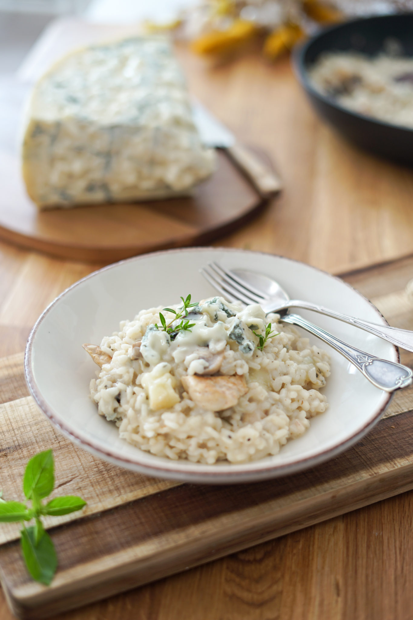 Risotto au poulet et au Les Pépites de Noisette