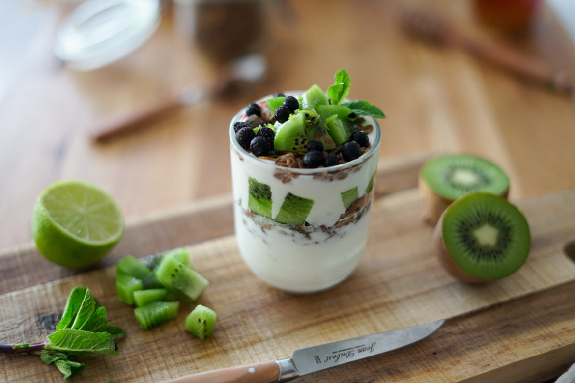 Recette Kiwi Granola Parfait 5