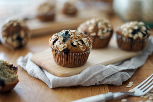 Recette Muffins Avoine Myrtille 11