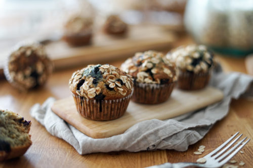 Recette Muffins Avoine Myrtille 8