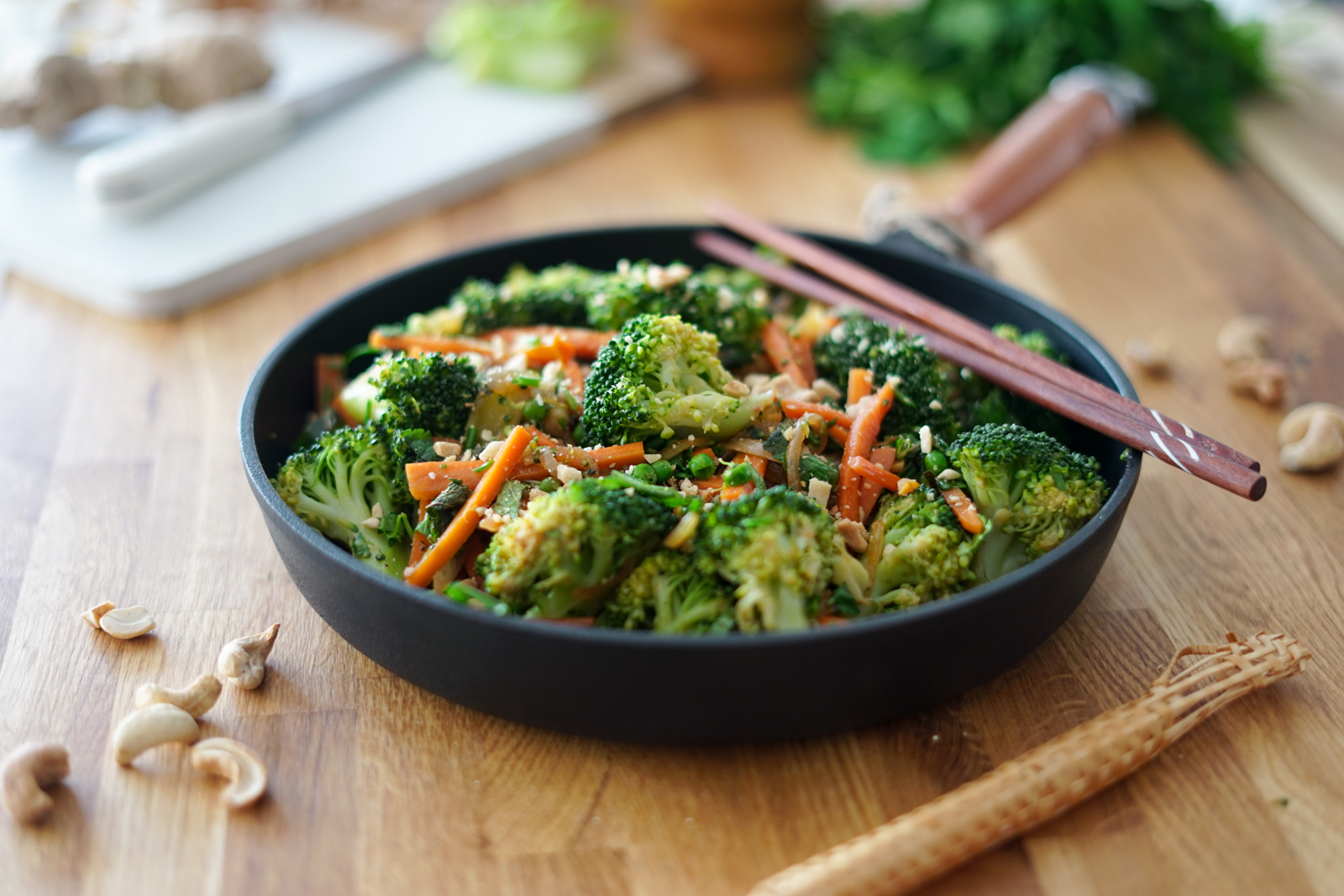 Recette facile de brocoli dans une sauce asiatique!