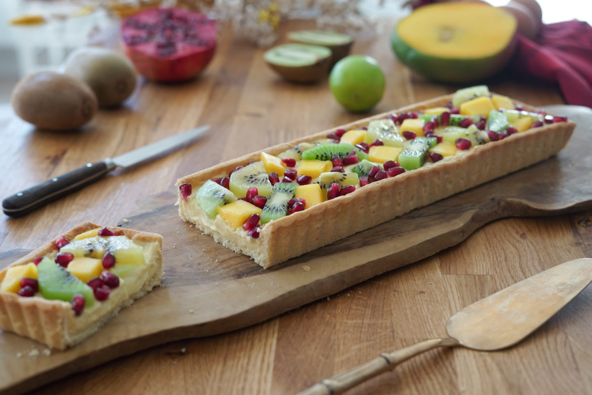 Recette Tarte Fruits Exotiques 2