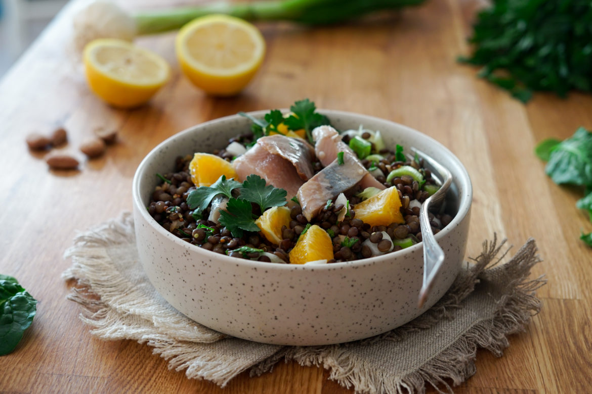 Recette Salade Lentilles 3