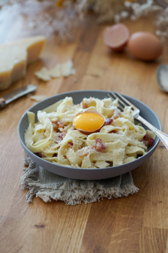 Recette Tagliatelles Carbonara 10