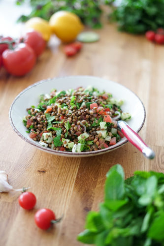 Recette Taboule Lentilles 11