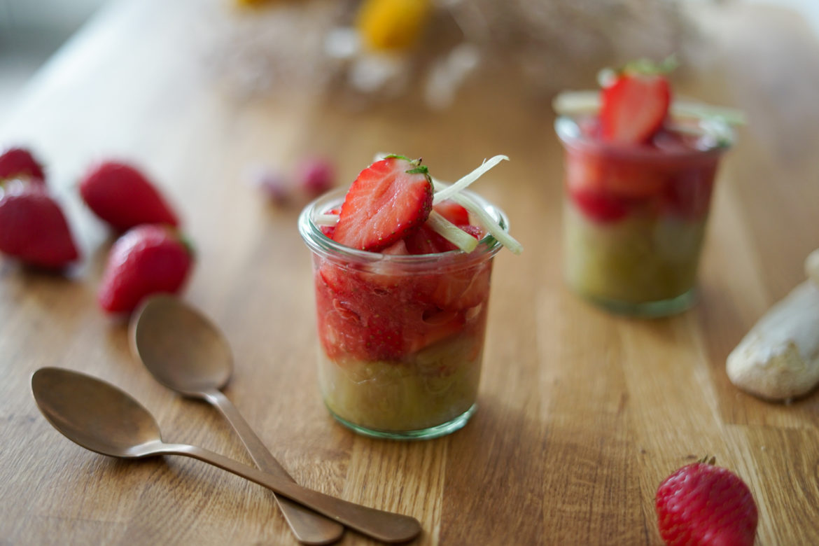 Recette Verrine Fraise Rhubarbe 4