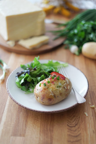 Recette Jacket Potatoes Cheddar 6