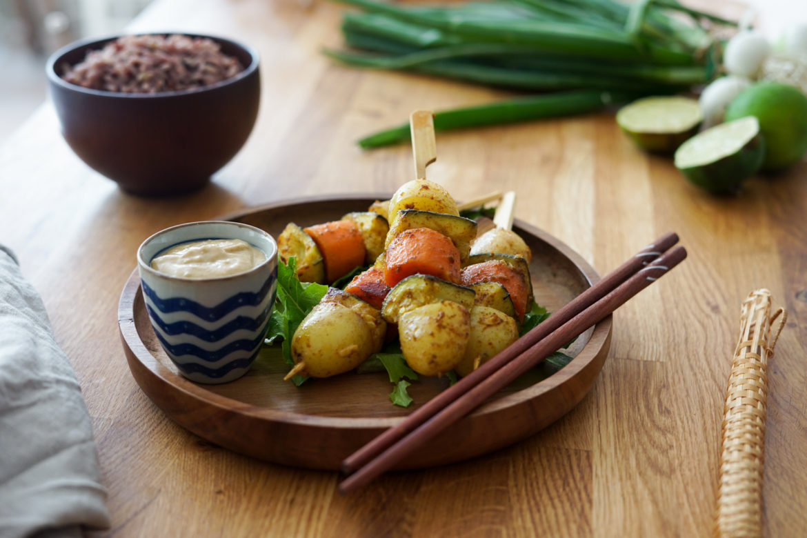 Recette Satay Vegetarien 2