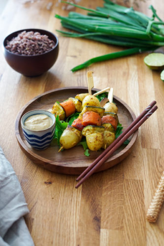 Recette Satay Vegetarien 8