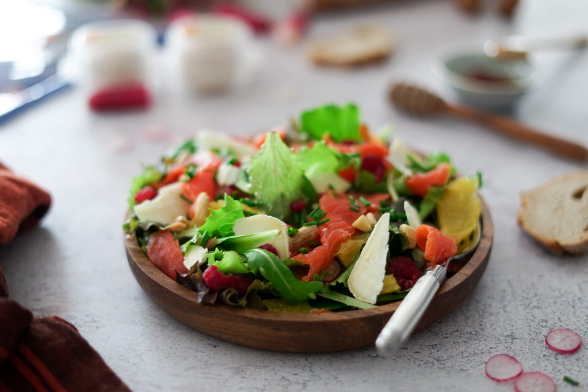 Recette Salade Saumon Chevre Casino Paysage 7