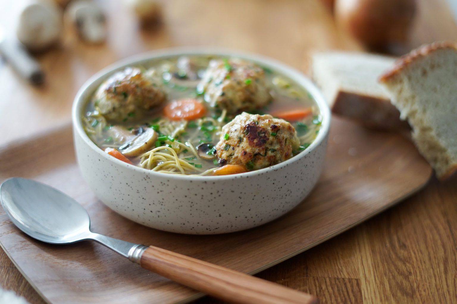 Bouillon aux boulettes de veau Les Pépites de Noisette