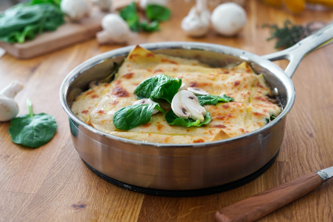 Recette Lasagnes Champignons Epinards 5