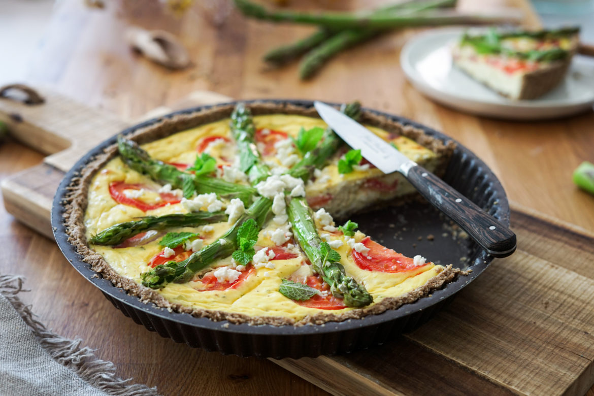 Recette Quiche Feta Asperges Leguminiaque 42