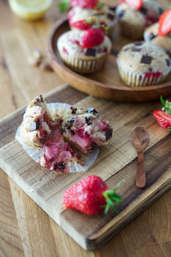 Recette Muffins Fraise Chocolat 10