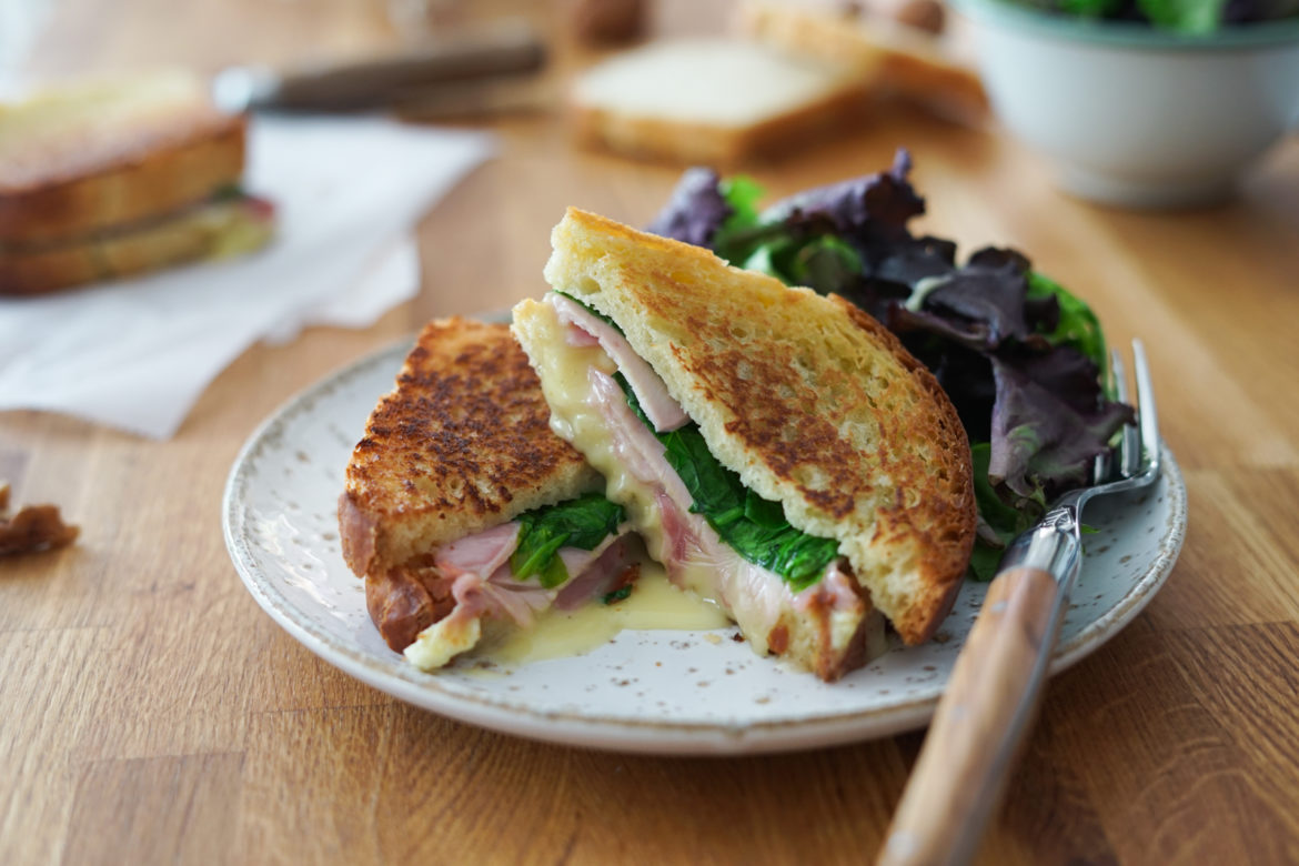 Recette Croque Monsieur Camembert 12