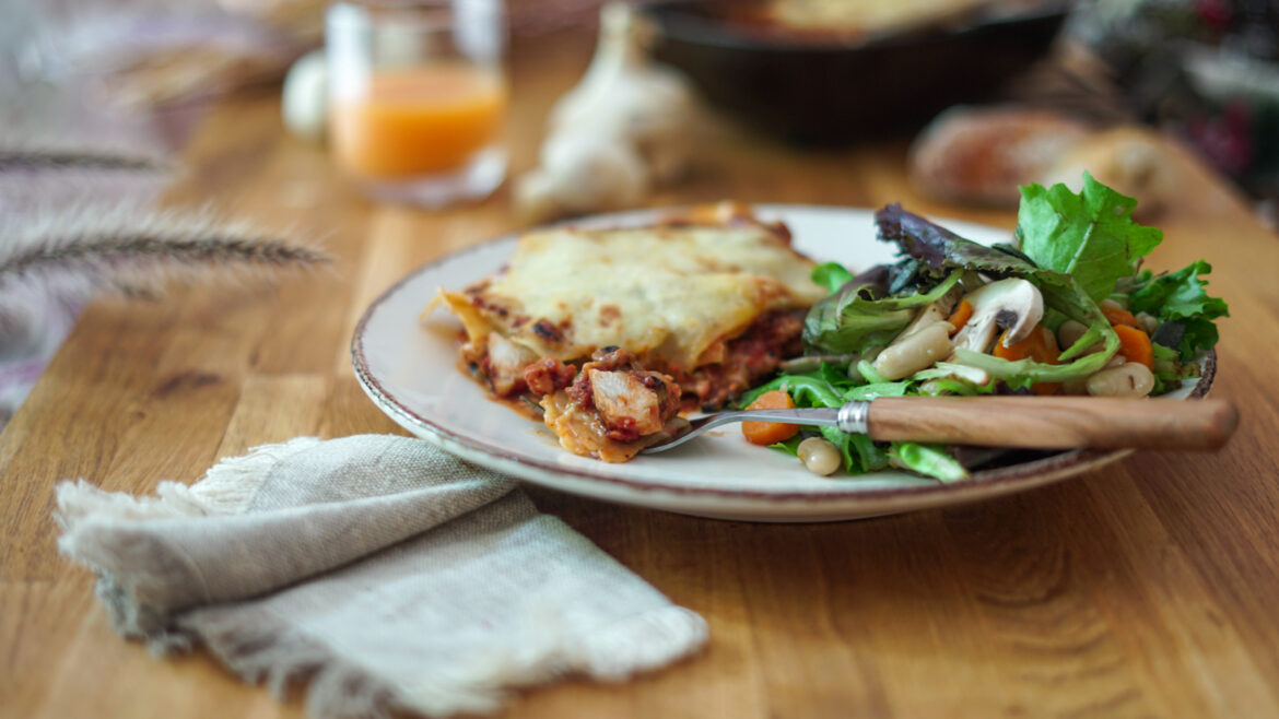 Recette Lapin Lasagnes Tomates Morceaux 17