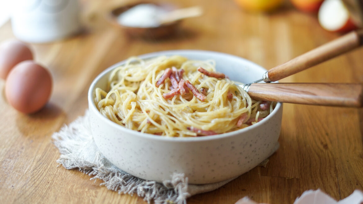 Recette Spaghetti Carbonara Sans Gluten 3