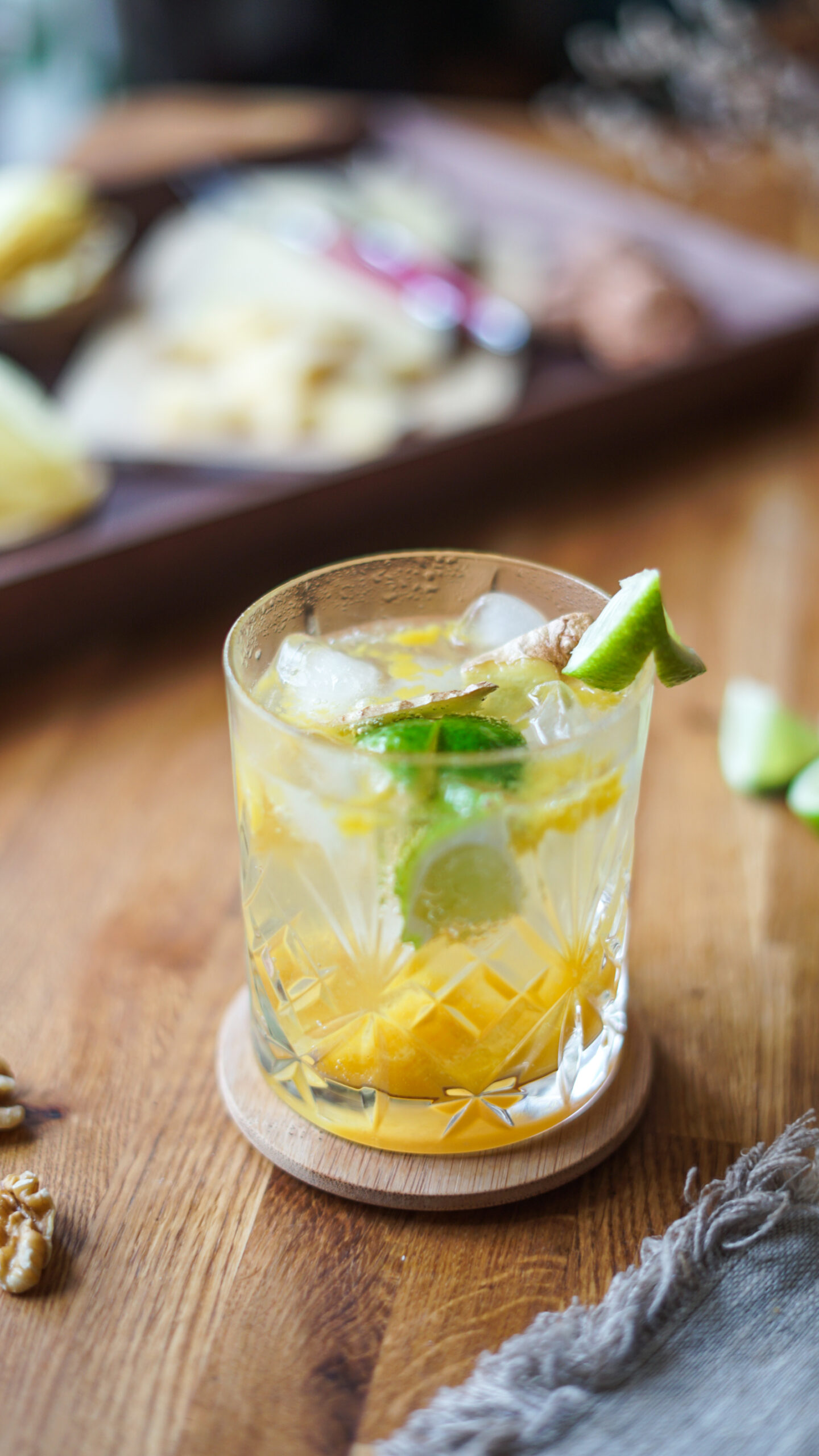 Cocktail sans alcool à la mangue Les Pépites de Noisette