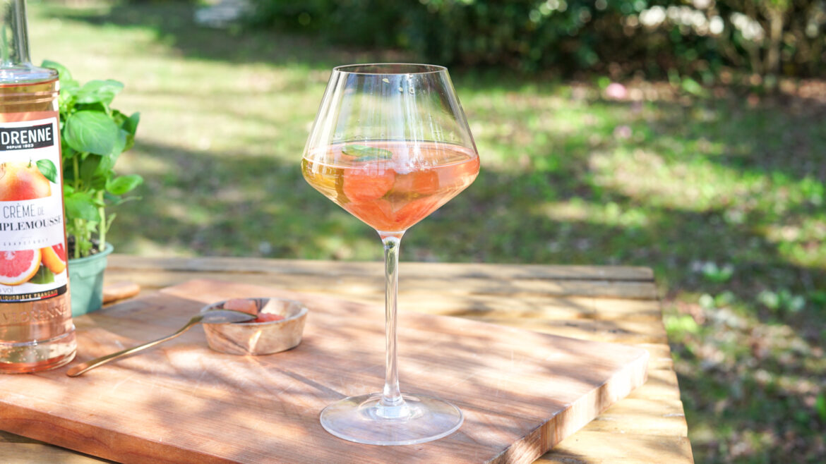 Recette Rosé Pamplemousse Cocktail 3