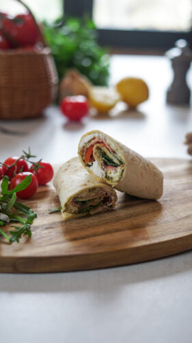 Recette Wrap Italien Ricotta 4