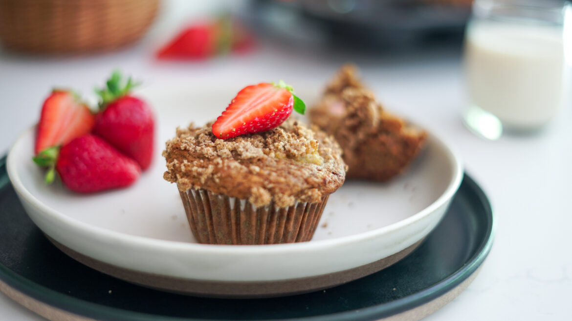 Recette Muffins Rhubarbe Vegan 8