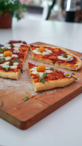Recette Flower Pizza 14