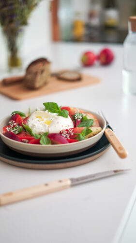 Recette Salade Nectarine Burrata Cora 8