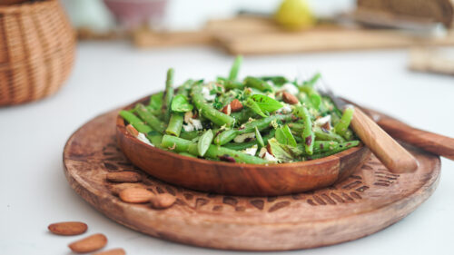 Recette Haricots Verts Tapenade Amandes 5