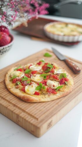 Recette Pizza Chevre Miel Tomate 8