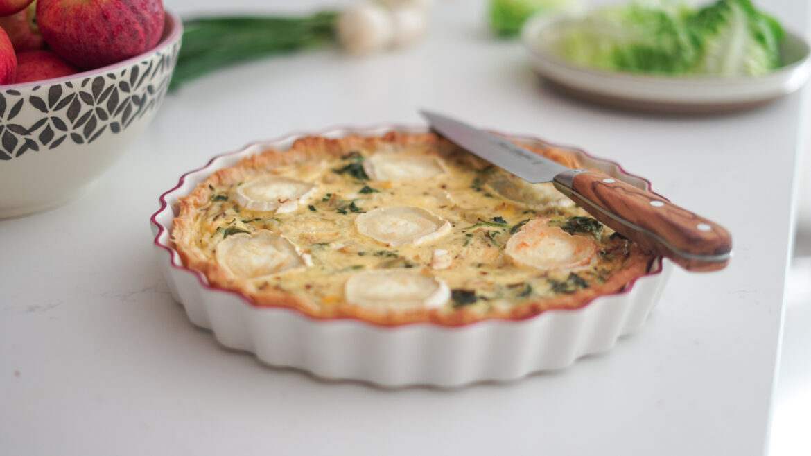 Recette Quiche Chevre Cresson 7