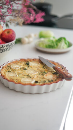 Recette Quiche Chevre Cresson 9