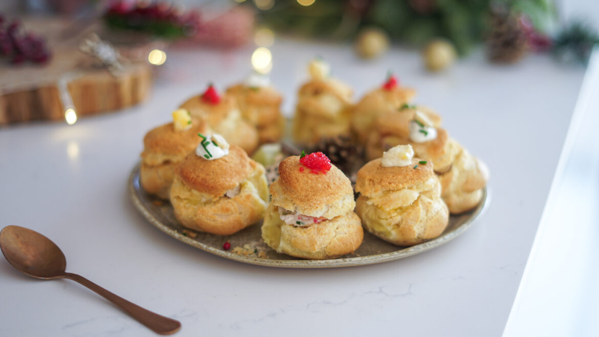 Recette Couronne Noel Choux 4