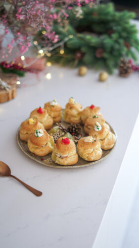 Recette Couronne Noel Choux 9