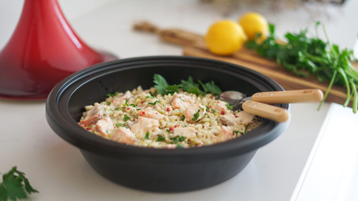 Recette Risotto Saumon 4
