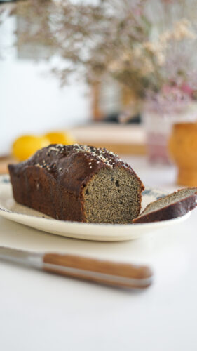 Recette Cake Sesame Noir 10