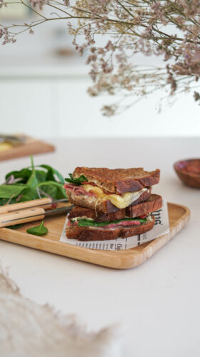 Recette Croque Monsieur Printanier 6