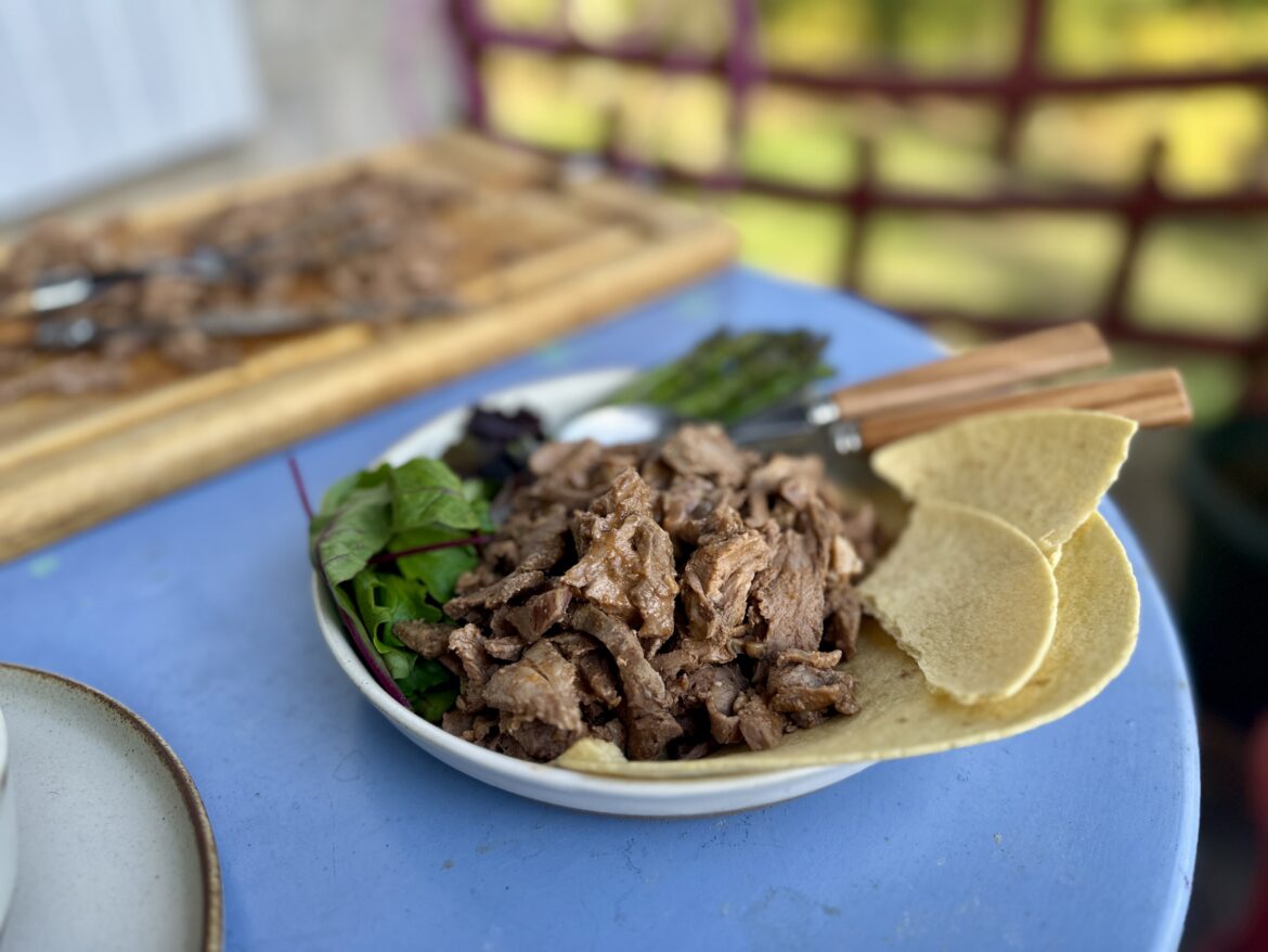 Recette Agneau Effiloche