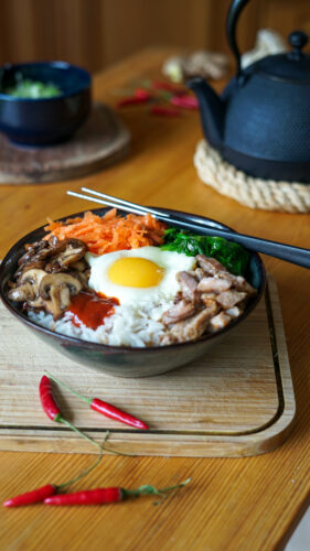 Recette Bibimbap Porc 5