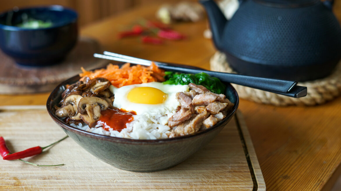 Recette Bibimbap Porc 9