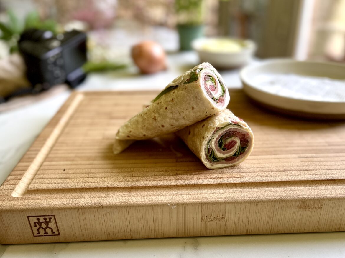 Recette Wrap Jambon 2