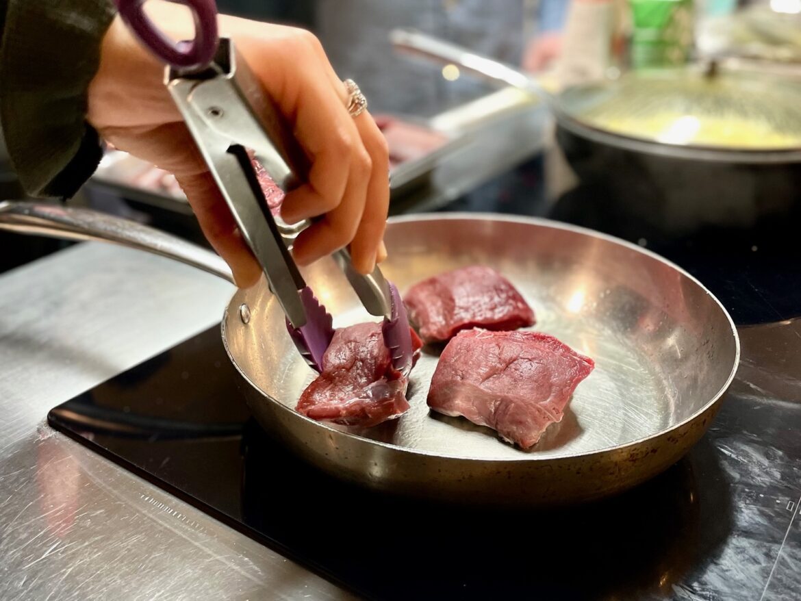 Inox Viande Pince